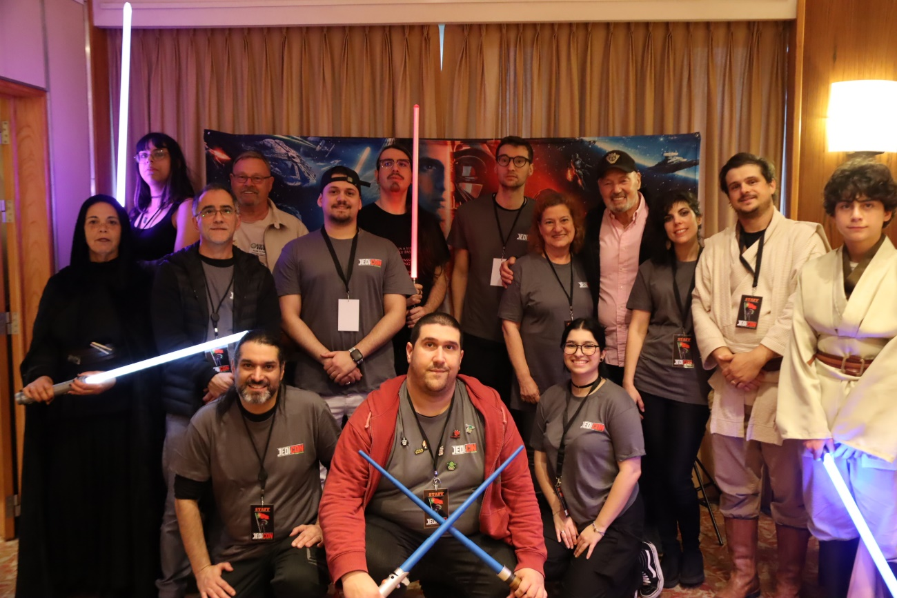 Grupo de participantes da Jedicon